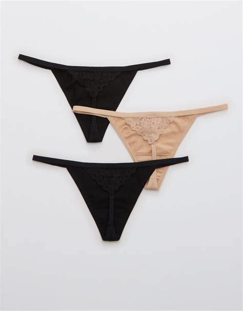 cotton string thong underwear